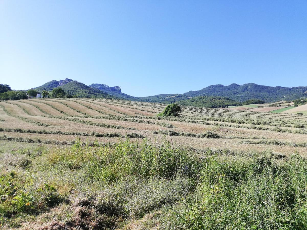 Willa Casa A Montebello Di Bertona Con Vista Gran Sasso Zewnętrze zdjęcie